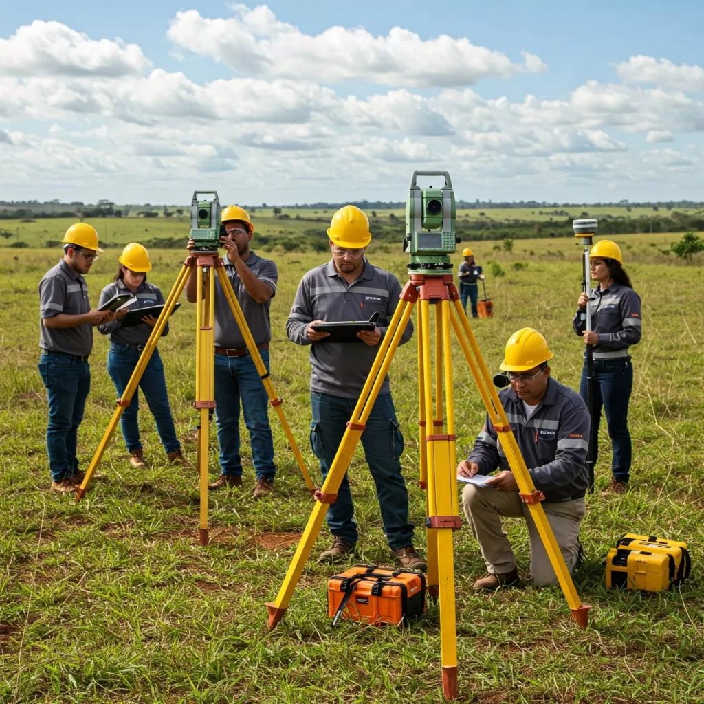 Escolha de Equipamentos Adequados: Utilize receptores GNSS de alta precisão e softwares de geoprocessamento confiáveis.
